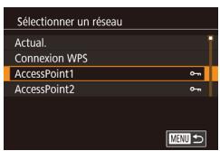 CANON POWERSHOT G5 X - Consultez les points d'accès répertoriés. - 1