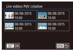 CANON POWERSHOT G5 X - Choisissez une video. - 1