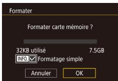 CANON POWERSHOT G5 X - Formatage simple - 1