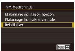 CANON POWERSHOT G5 X - Réinitialisation du niveau électronique - 1