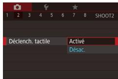 CANON POWERSHOT G5 X - Prise de vue en touchant I'écran (Déclenchement tactile) - 4