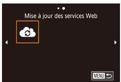 CANON POWERSHOT G5 X - Enregistrement d'autres services Web - 5