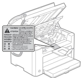 CANON L150 - UPOZORNĚNÍ - 1