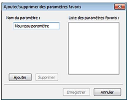 CANON PIXMA MX495 - - Paramètres favoris - 1