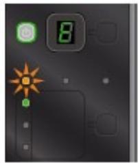 CANON PIXMA MX495 - Le témoin d'alarme s'allume en orange - 1