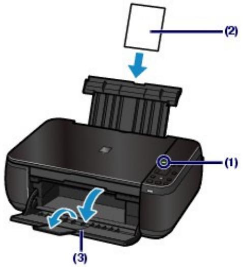 CANON PIXMA MX495 - Préparez l'impression. - 1