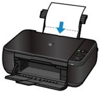 CANON PIXMA MX495 - Voues devez préparer : une feuille de papier ordinaire de format A4 ou Lettre\* - 1