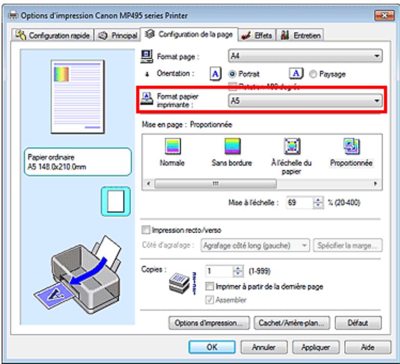 CANON PIXMA MX495 - Impression proportionnée - 3