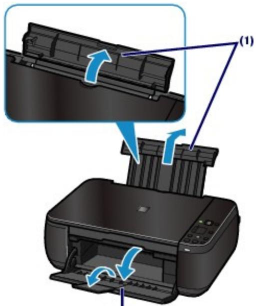 CANON PIXMA MX495 - Chargez le papier. - 1