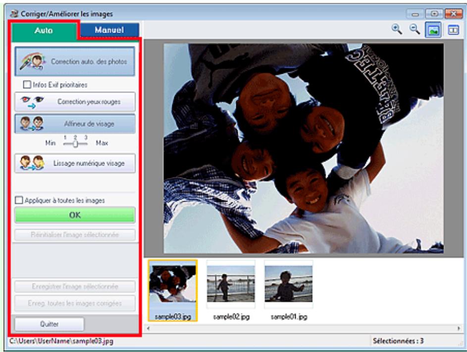 CANON PIXMA MX495 - Onglet Auto - 1