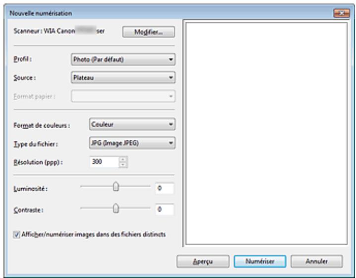 CANON PIXMA MX495 - Numérisation à l'aide du pilote WIA 2.0 - 1