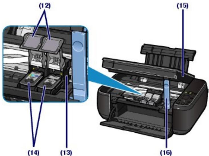 CANON PIXMA MX495 - ■Vue de l'intérieur - 1