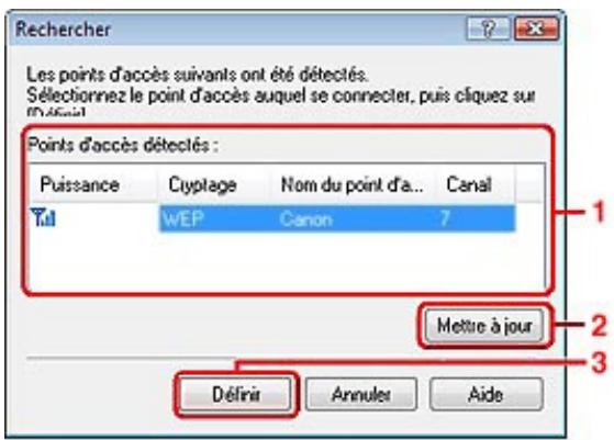 CANON PIXMA MX495 - - Boîte de dialogue Rechercher - 1