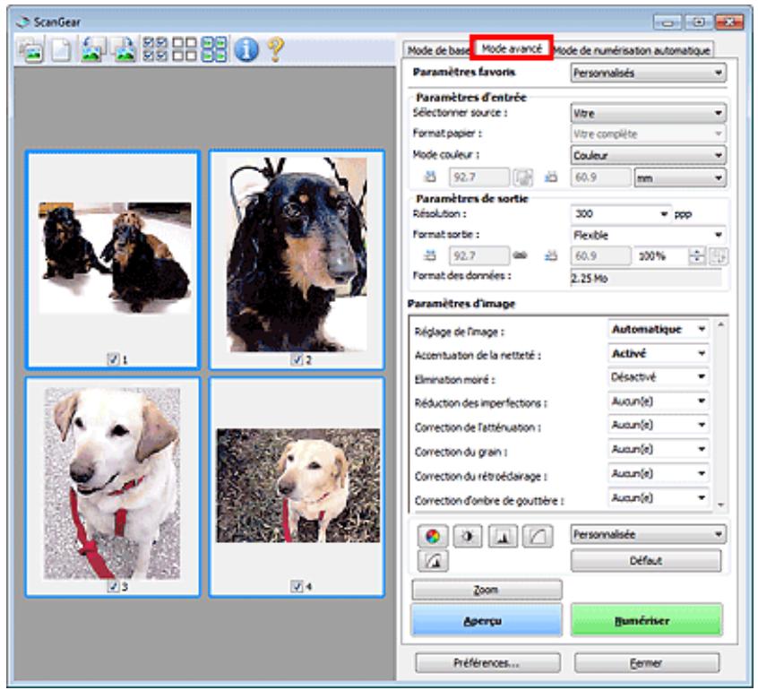 CANON PIXMA MX495 - Mode avancé - 1