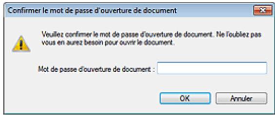 CANON PIXMA MX495 - Mot de passer d'ouverture de document - 1