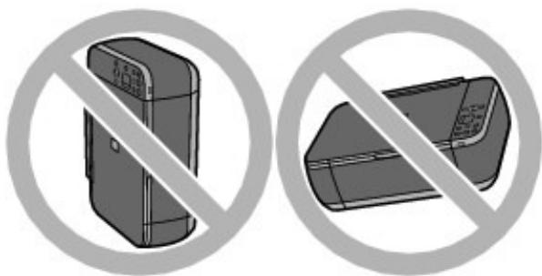 CANON PIXMA MX495 - La machine doit-elle être manipulée avec précaution lors de l'utilisation ou du transport ? - 1