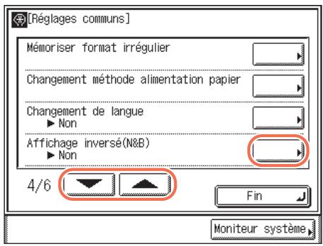 CANON IMAGERUNNER 2535 - Appuyez sur (※) (mode utiliser)  [réglages commun]. - 2