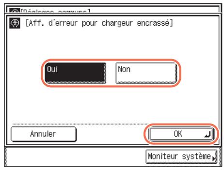 CANON IMAGERUNNER 2535 - Appuyez sur (※) (mode utiliser)  [réglages commons] - 4