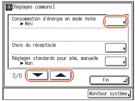 CANON IMAGERUNNER 2535 - Appuyez sur (※) (mode utiliser)  [réglages commons] - 2