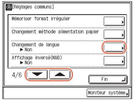 CANON IMAGERUNNER 2535 - Appuyez sur (※) (mode utiliser)  [réglages commun]. - 2