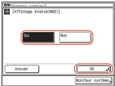 CANON IMAGERUNNER 2535 - Appuyez sur (※) (mode utiliser)  [réglages commun]. - 4