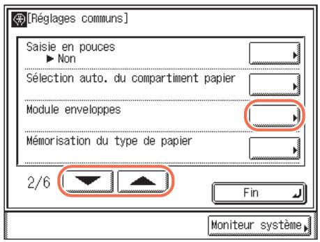 CANON IMAGERUNNER 2535 - Appuyez sur (※) (mode utiliser)  [réglages commun]. - 1
