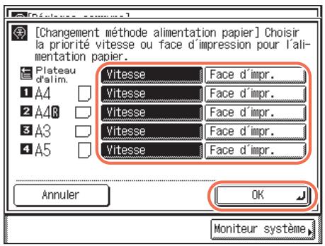 CANON IMAGERUNNER 2535 - Appuyez sur (※) (mode utiliser)  [réglages commun]. - 3