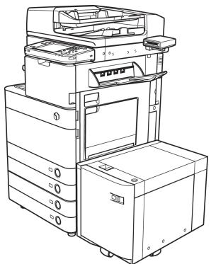 CANON IMAGERUNNER ADVANCE C5030I - Exemples de configurations du système - 2