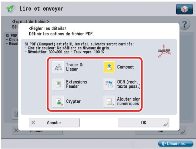 CANON IMAGERUNNER ADVANCE C5030I - Sélectionner [Compact]  appuyer sur [OK]. - 3