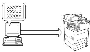 CANON IMAGERUNNER ADVANCE C5030I - Impression voir "Configuration de la machine (imprimante PS/PCL/UFR II)" - 6