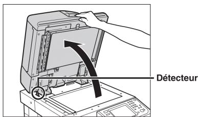 CANON IMAGERUNNER ADVANCE C5030I - Soulever le chargeur/cache d'exposition. - 1