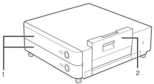 CANON IMAGERUNNER ADVANCE C5030I - Nomenclature - 1