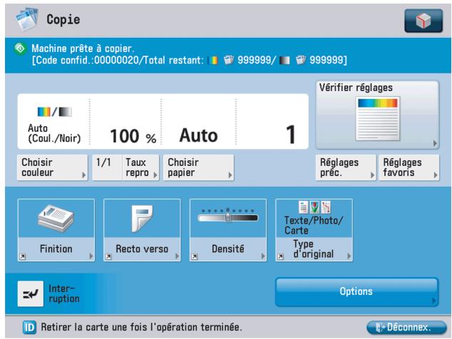 CANON IMAGERUNNER ADVANCE C5030I - Appuyer sur [OK]  [OK]. - 1