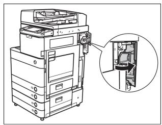 CANON IMAGERUNNER ADVANCE C5030I - Installation du support du disque dur (p.3-73) - 1