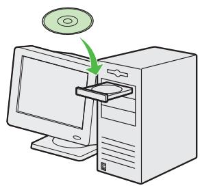 Canon iR1020/1024/1025 Installation par CD-ROM Cet écran vous permet installer des loguels et autres éléments Selectonniez un menu sur la droite. Installation Programmes supplémentaires Afficher les manuals Quitter