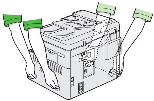 CANON IR1024IF - Opérations à effectuer avant de configurer la machine - 1