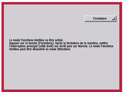CANON IR5075 - Appuyer sur [Oui]. - 1