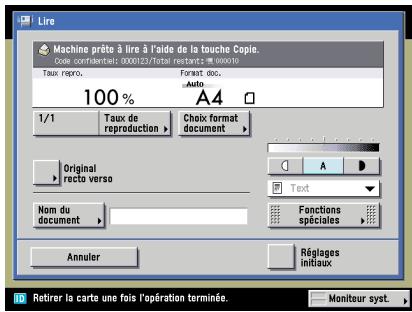 CANON IR5075 - Appuyer sur [Fin]  [OK]. - 2