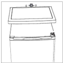 CANDY CCTUS482WH & CCTUS 482WH - Changement de sens d'ouverture de la porte - 2