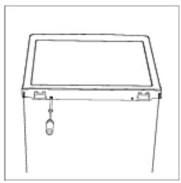 CANDY CCTUS482WH & CCTUS 482WH - Changement de sens d'ouverture de la porte - 1