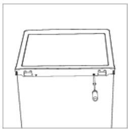 CANDY CCTUS482WH & CCTUS 482WH - Changement de sens d'ouverture de la porte - 4