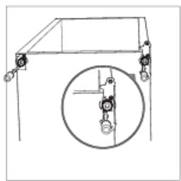 CANDY CCTUS482WH & CCTUS 482WH - Changement de sens d'ouverture de la porte - 4