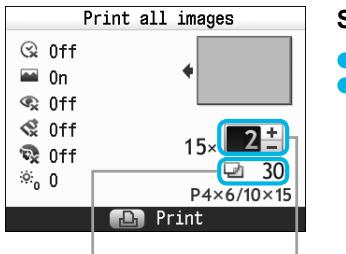 CANON SELPHY CP800 - Display the settings screen. - 3