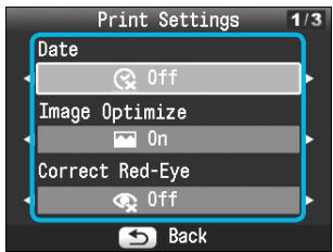CANON SELPHY CP800 - Visa installingssskärmen. - 4