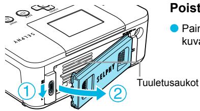 CANON SELPHY CP800 - Akun asentaminen - 3