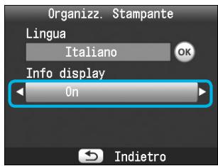 CANON SELPHY CP800 - Visualizzare la schermata delle impostazioni. - 1