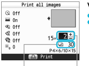CANON SELPHY CP800 - Tuo asetukset nayttto. - 3