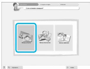 CANON SELPHY CP800 - Visualizzare il menu di stampa. - 2