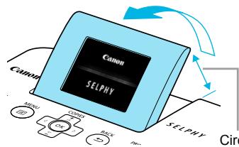 CANON SELPHY CP800 - Accendere la stampante SELPHY. - 2