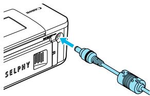CANON SELPHY CP800 - Connexion de l'imprimante SELPHY - 2